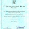 2006 Magyar Innovációs Alapítvány elismerés