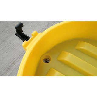 Drum funnel with lid