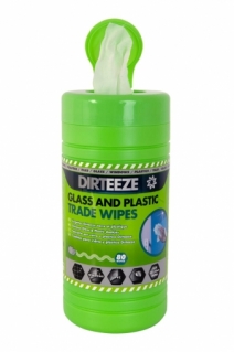 Dirteeze Glass & Plastic Wipes